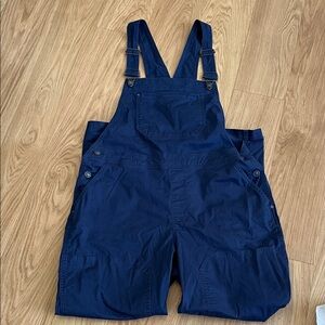 Stio Women’s Rivit Twill Overall Dark Blue size L
